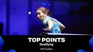 Top Points of Qualifying | WTT Star Contender Ljubljana 2023