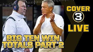 Big Ten Win Totals Part 2: Is Iowa ready to reclaim their West crown? Can Wisconsin bounce back?