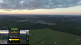 DJ Phantom 3 Advanced Обзор программы полета  и дальности на 3 км