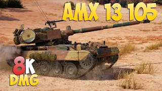 AMX 13 105 - 6 Kills 8K DMG - All kinds! - World Of Tanks