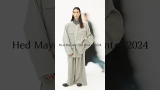 Hed Mayner Fall - Winter 2024 - 2025 at Paris Men Fashion Week #shorts