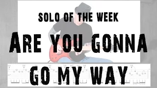 Solo Of The Week: 40 Lenny Kravitz - Are You Gonna Go My Way