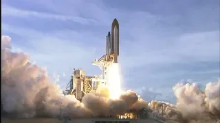 Spae Shuttle Atlantis Launches on Mission STS-122