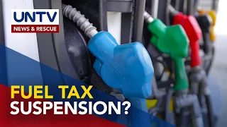 Special session ng Kongreso para talakayin ang fuel tax suspension, iginiit