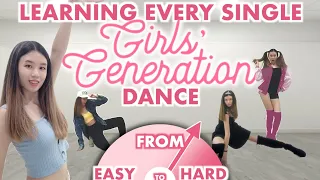 I Learned Every Girls' Generation Dance - from Easiest to Hardest (#KPOP​ KOUNTDOWN)