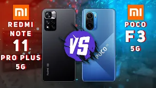 Redmi Note 11 Pro Plus 5G vs Poco F3 5G