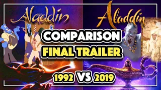 Aladdin | FINAL TRAILER | COMPARISON 1992 vs 2019 "SIDE BY SIDE"