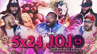 Notorious B.I.G | JJBA Golden Experience Ep 24 Reaction!