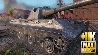 Е 50 Аусф. М: Очень напряженный бой на Химмельсдорфе - World of Tanks