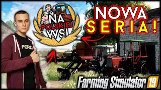 🌾 Nowa POLSKA SERIA! ⚡ Przedstawienie GOSPODARSTWA ☆ "Na POLSKIEJ Wsi" [#1] FS19 ㋡