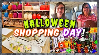 Fall & Halloween Decor Shopping🎃 World Market, Dollar Tree and Sushi! - VLOGTOBER 2022: DAY 10