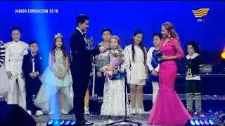 Речь Данэлии Тулешовой на финале национального отбора Junior Eurovision 2018