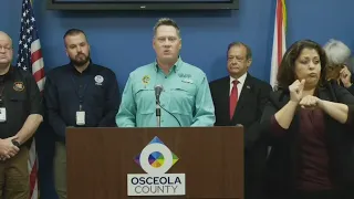 Osceola County officials give update on flooding, rescues after Hurricane Ian