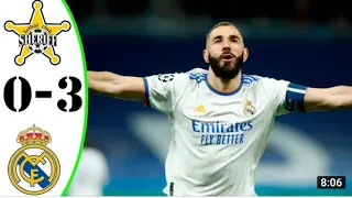sheriff vs Real Madrid 0-3 extended highlights & All goals 2021 HD