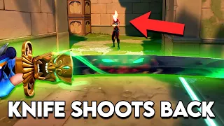 This *NEW* Knife Trick Reflects Bullets BACK at Enemies...