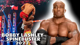 Bobby Lashley - Spinebuster Compilation 2022