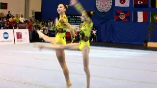 FIG Acro World Cup 2012 Maia - BLR WP Sen Combined
