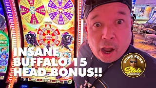 MUST SEE INSANE 15 HEAD BUFFALO WHEELS OF REWARD BONUS!