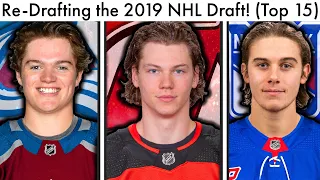 Re-Drafting the 2019 NHL Draft! (Seider To NJD? Hughes To NYR? Top NHL Prospects & Top 15 Rankings)