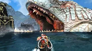 God of War PS4 - Sailing Inside the World Serpent