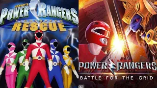Power Rangers Evolução dos Jogos Playstation 1996-2019 | Power Rangers PlayStation Evolution