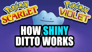 How to get SHINY Ditto in Pokemon Scarlet & Violet