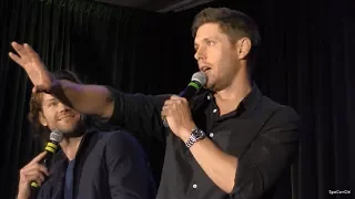 Jensen Ackles Kicks Hotel Door Down In Real Life - Montreal Con