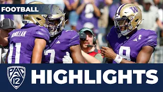 Michael Penix Jr. Week 1 Highlights | No. 10 Washington vs. Boise State | 2023 Season