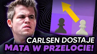 Carlsen zamatowany BICIEM W PRZELOCIE!