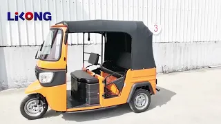 New Bajaj E Rickshaw Production and Drive Test Eco Taxi Electric Passenger tuktuk long time Lasted