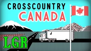 LGR - Cross Country Canada - DOS PC Game Review