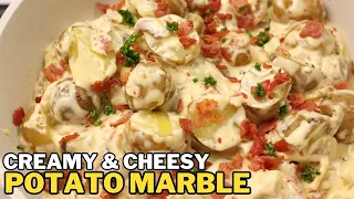 Creamy and Cheesy Potato Marble Recipe