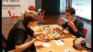 When Daniil Dubov and Anish Giri actually played each other!