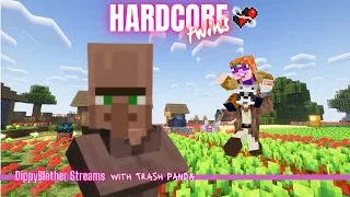 Villagers and Home Improvements - Minecraft Hardcore Survival Twins with Trash Panda Ep15