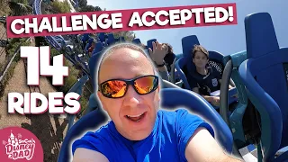 EVERY SeaWorld San Diego Ride in 1 Day?! | Ride Challenge 2022