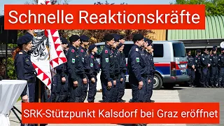 Polizei: SRK-Stützpunkt Kalsdorf bei Graz eröffnet