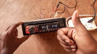 Pionner car Audio player connect at Home