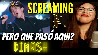 DIMASH | SCREAMING | Vocal Coach LIVE REACTION & ANALYSIS