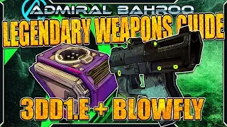 Borderlands The Pre-Sequel: The "3DDI.E and Blowfly" - Legendary Weapons Guide