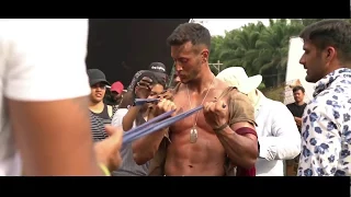 BEHIND THE SCENE - Action of BAAGHI 2 | Tiger Shroff & Disha Patani | Get Ready To Fight Again Song