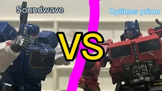 Soundwave VS Optimus prime