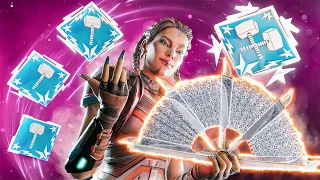 Getting EVERY DAMAGE BADGE on Loba in Apex Legends (Heirloom & Apex Coin Giveaway)