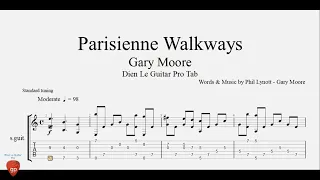 Parisienne Walkways - Guitar Tabs