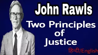 John Rawls'Two Principles of Justice In Hindi