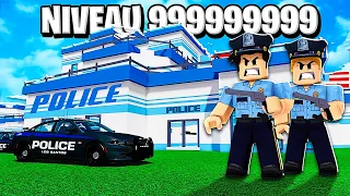 NOTRE BASE DE POLICIERS NIVEAU 999,999,999 DANS ROBLOX !