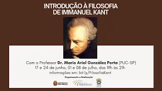 Introdução à Filosofia de Immanuel Kant - AULA 1