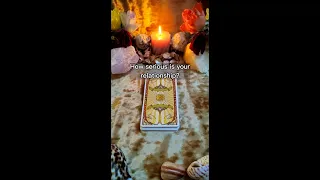 💖 How serious is your relationship?  💖  Love tarot card reading