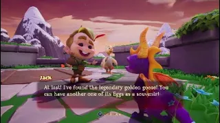 Spyro Reignited Trilogy: Year Of The Dragon: Charmed Ridge: Jack & the Beanstalk Egg Challenge Guide