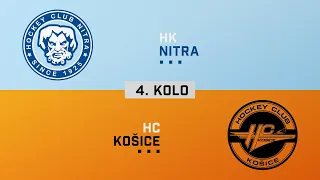 4.kolo HK Nitra - HC Košice HIGHLIGHTS
