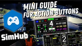 SimHub Mini Dashboard Guide für die Action Buttons ABCD